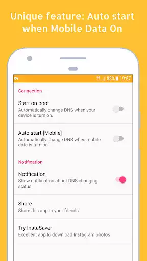 Play Change DNS Pro (No Root 3G, 4G, Wifi) as an online game Change DNS Pro (No Root 3G, 4G, Wifi) with UptoPlay