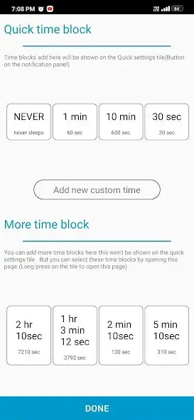 Play Change screen sleep time as an online game Change screen sleep time with UptoPlay