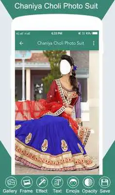 Play Chaniya Choli Photo Suit