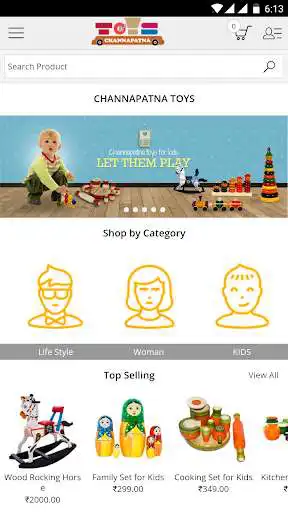 Play Channapatna Toys as an online game Channapatna Toys with UptoPlay