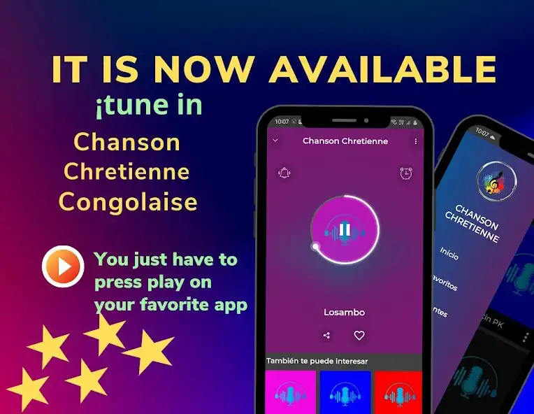 Play chanson chretienne congolaise  and enjoy chanson chretienne congolaise with UptoPlay