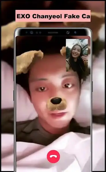 Play Chanyeol Fake Call as an online game Chanyeol Fake Call with UptoPlay