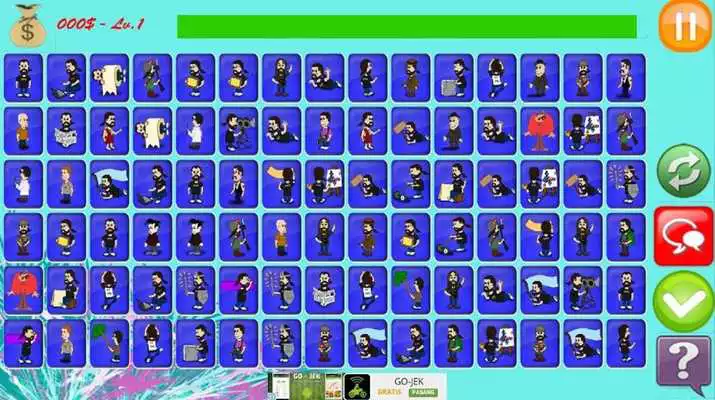 Play Character Art Link Match