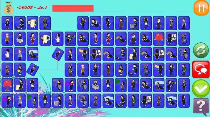 Play Character Art Link Match