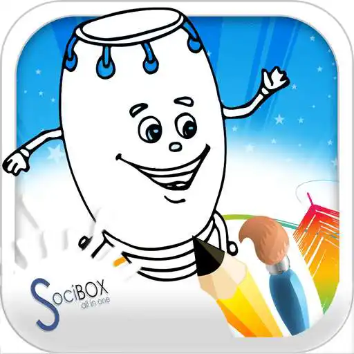 Free play online character coloring book  APK