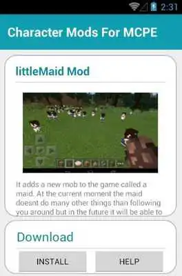 Play Character Mods For MCPE Play Character Mods For MCPE