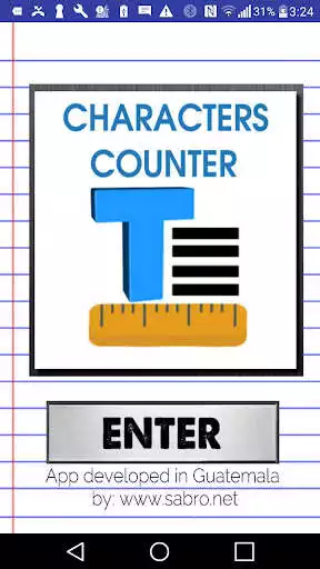 Play CHARACTERS COUNTER APP  and enjoy CHARACTERS COUNTER APP with UptoPlay