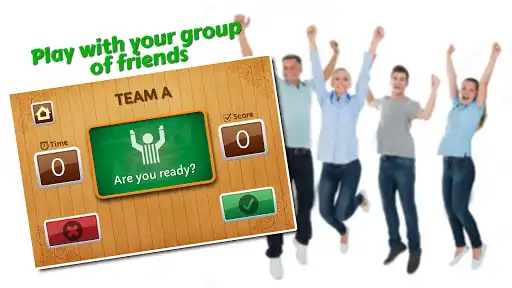 Play Charades Mimics - GuessUp word Party Game  and enjoy Charades Mimics - GuessUp word Party Game with UptoPlay