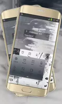 Play Charcoal Art Keypad Cover