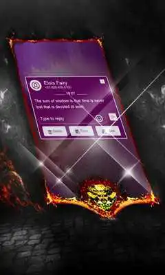 Play Charcoal Swift SMS Cover