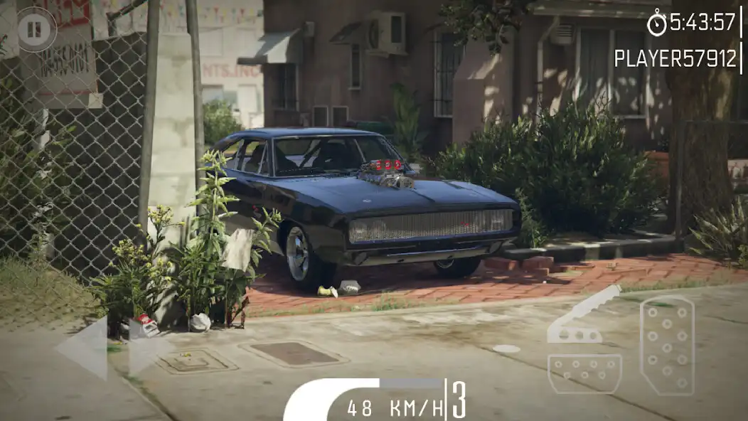 Play Charger Muscle Car : City Drag as an online game Charger Muscle Car : City Drag with UptoPlay