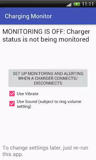 Play Charging Monitor