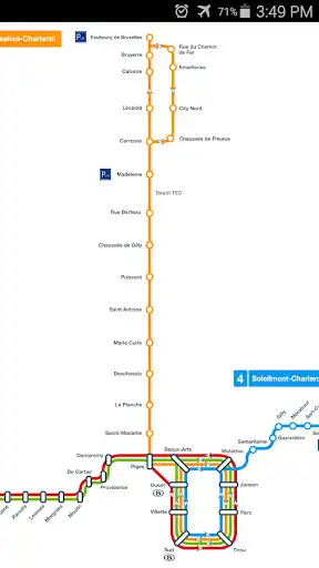 Play Charleroi Metro Map as an online game Charleroi Metro Map with UptoPlay