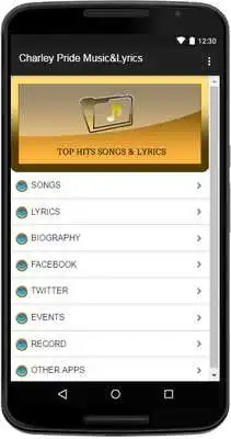 Play Charley Pride MusicLyrics
