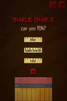 Play Charlie Charlie can you RUN?