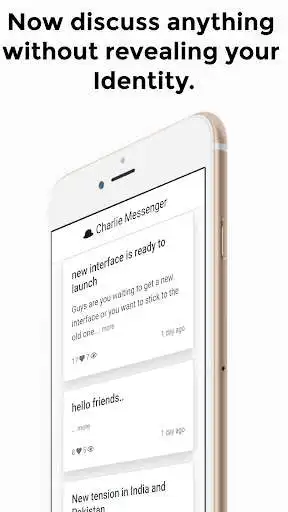 Play APK Charlie Messenger - Only App to Chat Anonymously and enjoy Charlie Messenger - Only App to Chat Anonymously using ApkO Play APK Charlie Messenger - Only App to Chat Anonymously and enjoy Charlie Messenger - Only App to Chat Anonymously using ApkO