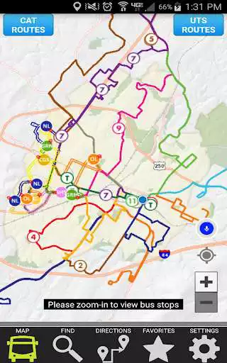 Play APK Charlottesville Area Transit  and enjoy Charlottesville Area Transit with UptoPlay com.cville.cattail
