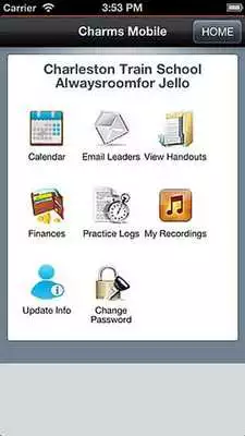 Play Charms Parent/Student Portal