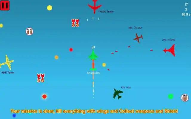Play Chase Plane Wings War io