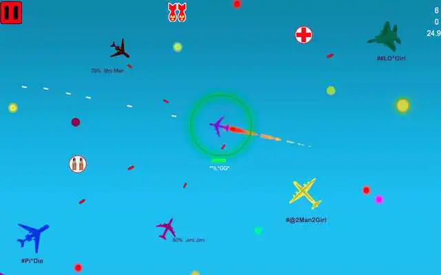 Play Chase Plane Wings War io