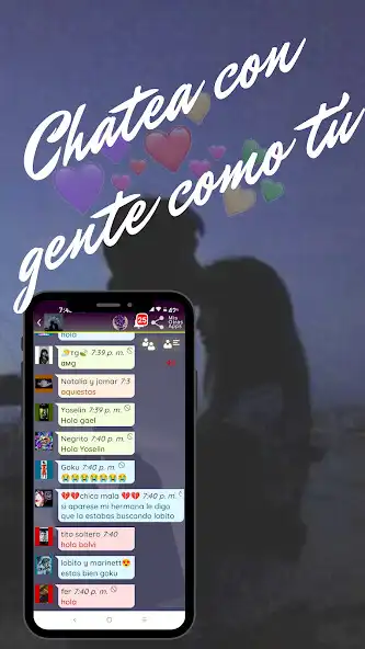 Play Chat Amigos y Novios as an online game Chat Amigos y Novios with UptoPlay