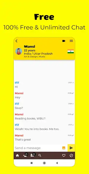 Play ChatAnon: Anonymous Chat as an online game ChatAnon: Anonymous Chat with UptoPlay