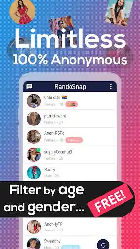 Play Chat Anonymously: RandoSnap  and enjoy Chat Anonymously: RandoSnap with UptoPlay