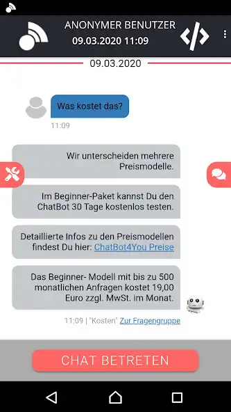 Play ChatBot4You - Live-Chat und KI as an online game ChatBot4You - Live-Chat und KI with UptoPlay