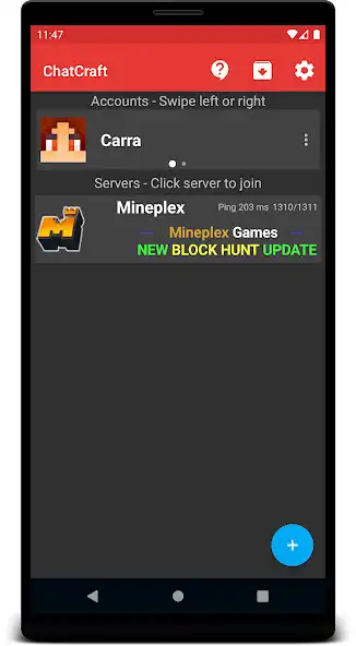 Play ChatCraft Pro for Minecraft  and enjoy ChatCraft Pro for Minecraft with UptoPlay
