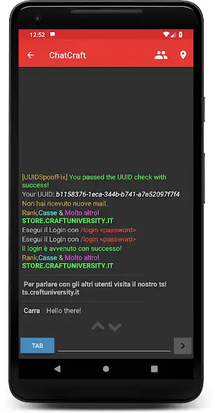 Play ChatCraft Pro for Minecraft as an online game ChatCraft Pro for Minecraft with UptoPlay