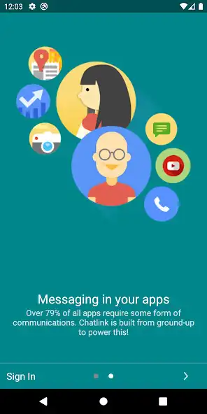 Play ChatLink as an online game ChatLink with UptoPlay