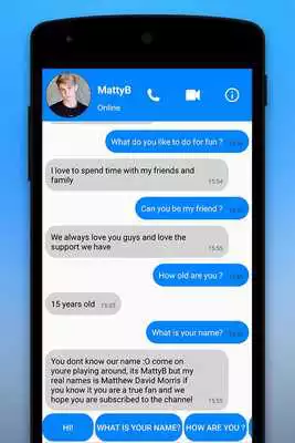 Play Chat MattyB Prank
