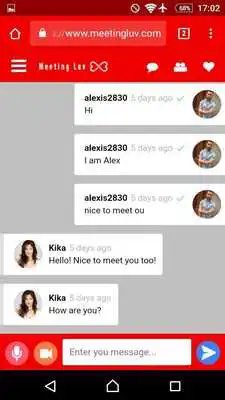 Play Chat, Meet and Date people from all over the world