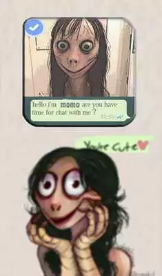 Play Chat Momo creepy talk for free Prank