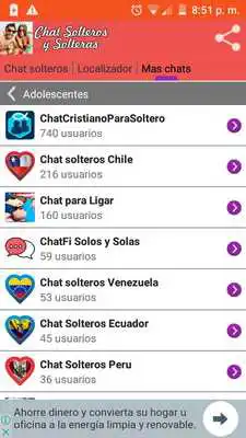 Play Chat solteros y solteras