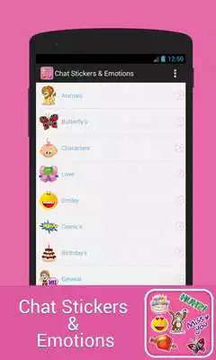 Play Chat Stickers  Emotions