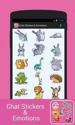 Play Chat Stickers  Emotions