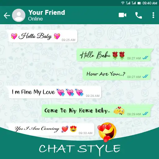 Play Chat Style : Font  Keyboard APK