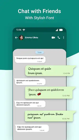 Play Chat Styles: Fancy Chat, Fonts  and enjoy Chat Styles: Fancy Chat, Fonts with UptoPlay