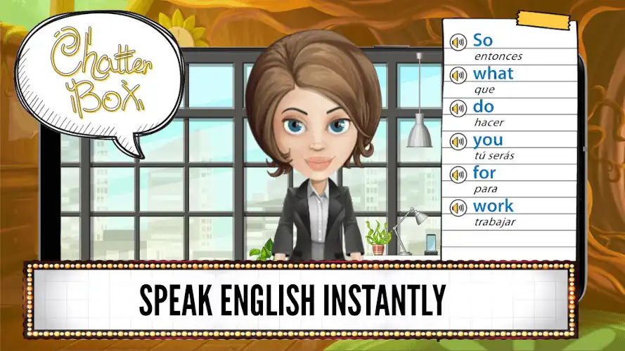 Play ChatterBox Language - Practice English Speaking  and enjoy ChatterBox Language - Practice English Speaking with UptoPlay