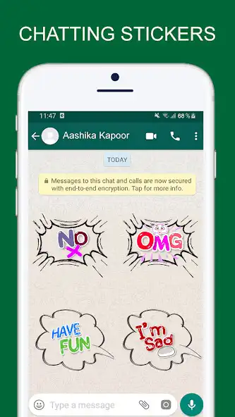 Play Chatting Stickers For Whatsapp  and enjoy Chatting Stickers For Whatsapp with UptoPlay