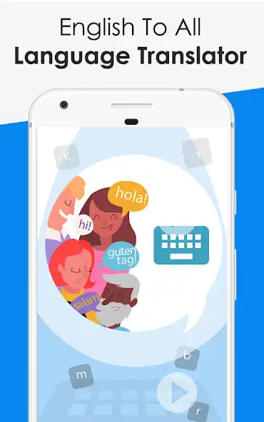 Play Chat Translator Keyboard - Text Translator All as an online game Chat Translator Keyboard - Text Translator All with UptoPlay