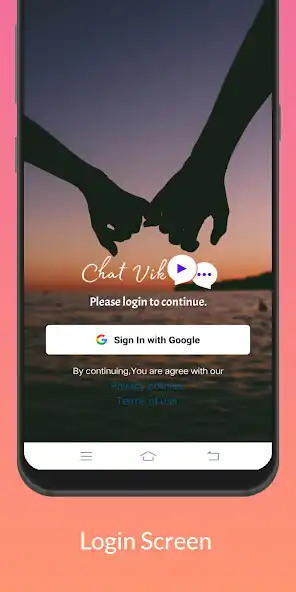 Play Chat Vik - Video Call  Meet as an online game Chat Vik - Video Call  Meet with UptoPlay