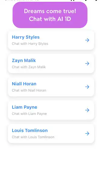 Play Chat with AI for One Direction  and enjoy Chat with AI for One Direction with UptoPlay