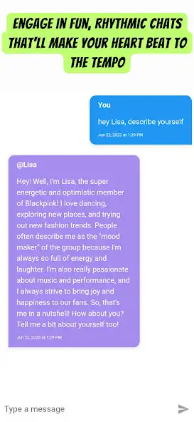 Play Chat with AI KPop Idols as an online game Chat with AI KPop Idols with UptoPlay