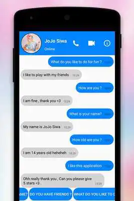 Play Chat With JoJo Siwa Prank
