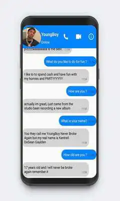 Play Chat YOUNGBOY NEVER BROKE AGAIN Prank