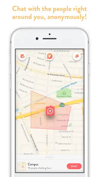 Play Chatzone: Local Anonymous Chat