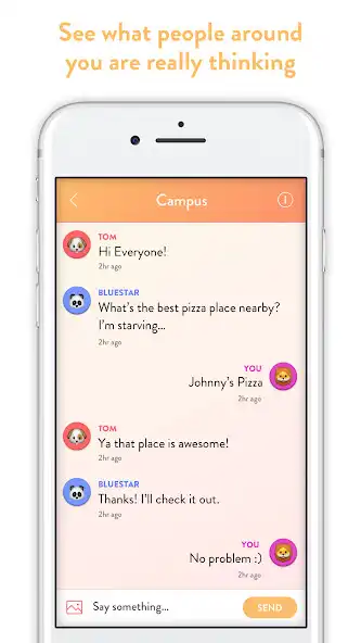 Play Chatzone: Local Anonymous Chat