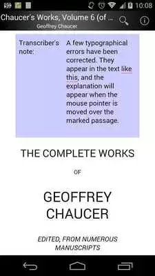 Play Chaucers Works, Volume 6